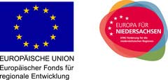 Logo EU und Logo Europa für Niedersachsen